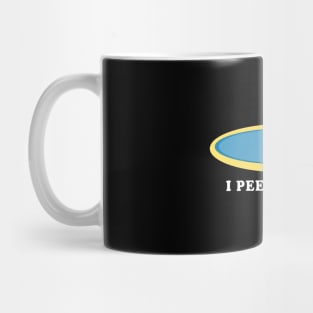 I Pee In Pools Dog Mug